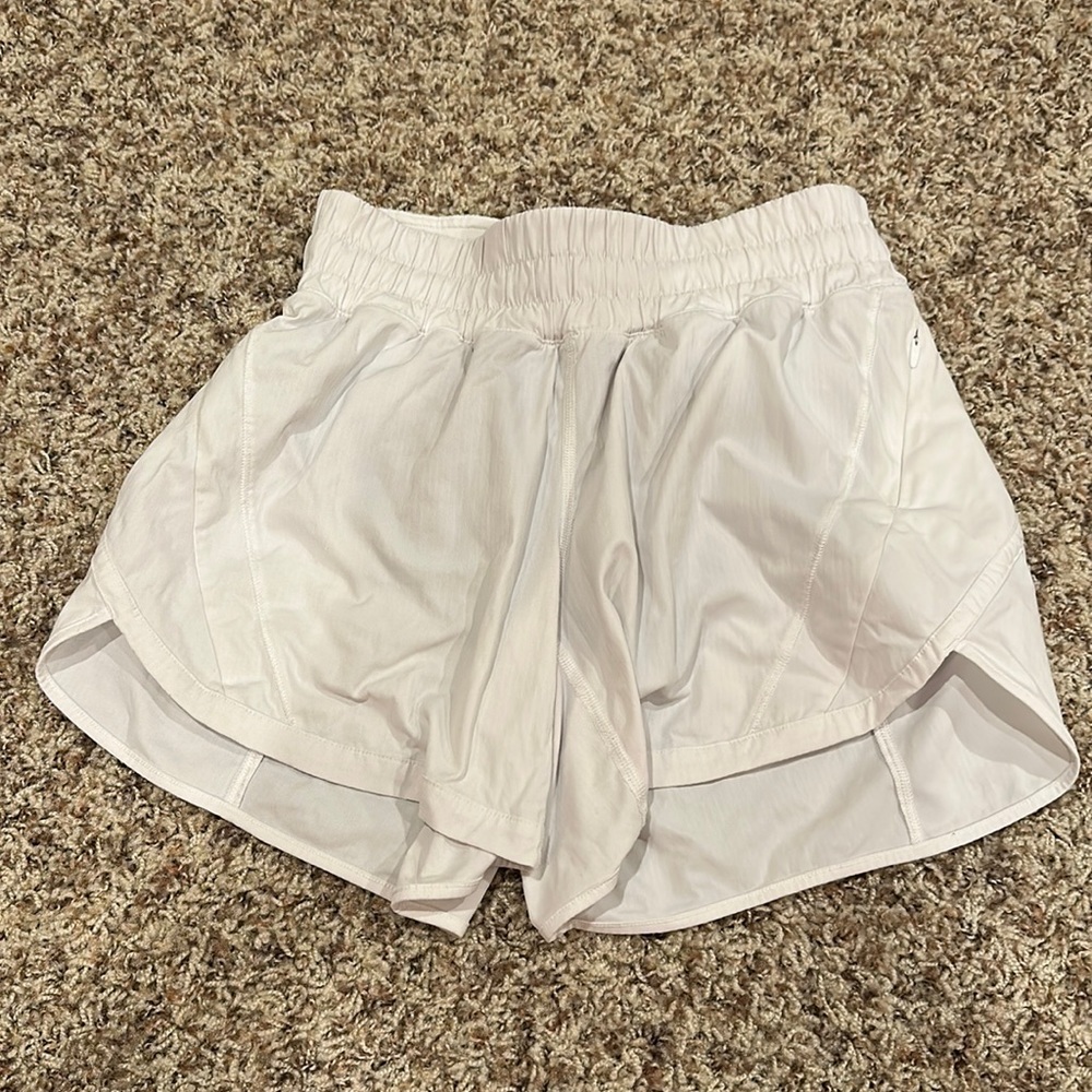 White Lululemon Shorts
